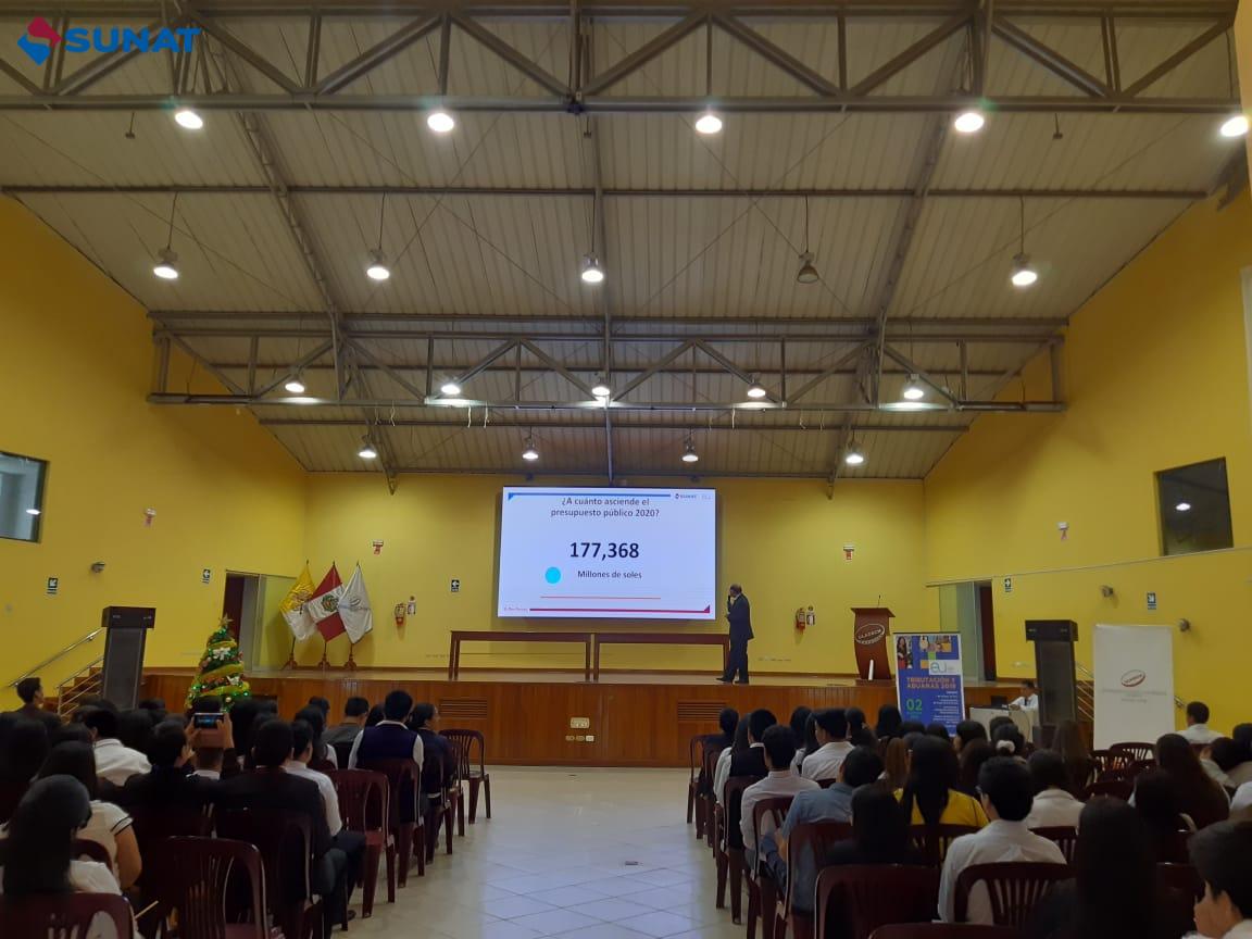 Universidad Católica los Ángeles de Chimbote realiza Enc. Universitario Cultura Tributaria Universidad Católica los Ángeles de Chimbote realiza Enc. Universitario Cultura Tributaria